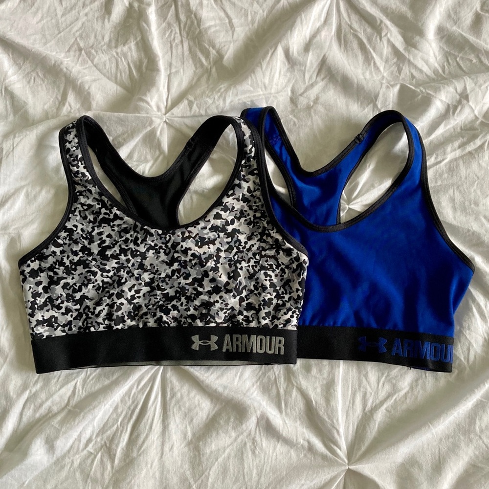 UNDER ARMOUR racerback sports bras (pack of 2)